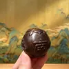 Pelota de fitness de madera de agarwood y durian al por mayor, pelota de mano de madera maciza de nogal negro para masaje de palma y sujetar con la mano