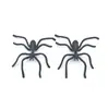 Brincos Piercing Tridimensional de Animal Aranha Preta Coelho Estilo Harajuku Coreano Novo Moderno Brincos Elegantes Personalizados