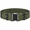 Cinto Tático Militar Shanxing Daifa S Camuflado Cor Sólida Lona 5,5 cm de Largura Cinto de Bombeiro