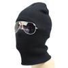 Chapéus de Tricô com Três Furos para Outono e Inverno para Homens e Mulheres Chapéu Pulôver Barak Chapéu de Lã Spoof Chapéu Quente para Ciclismo ao Ar Livre Frio