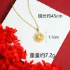 Collar de oro de arena de Vietnam diseño anillo de encaje rosa diamante traje para mujer joyería de lujo ligero de larga duración sin decoloración al por mayor