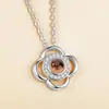 Collar de proyección de memoria de amor estilo Tiktok mismo 100 idiomas Te amo collar femenino transfronterizo popular
