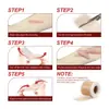 Folhas de Silicone Popular Transfronteiriças 1,5m Acalmam a Pele e Suavizam Cicatrizes Fita de Silicone para Cicatrizes