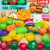 Juguete de Corte y Masticación de Verduras Simuladas para Niños, Fruta Grande Pelable para que Bebés y Niños Pequeños la Muerdan