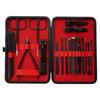 Juego de cortaúñas para el hogar, cortaúñas, cuchillo de pedicura, set de belleza para adultos, cortaúñas, herramientas de manicura, juego de 18 piezas