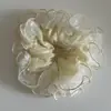 Goma de Pelo de Malla de Encaje Burbuja Fresca de Colores para Mujer, Estilo de Alta Gama, Grande Versión Coreana Goma para Peinados de Moño