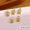 Celebridad de Internet Estilo Ins Conejo de Orejas Largas Joyería de Diamantes para Uñas Araña Creativa de Aleación Joyería de Diamantes para Uñas DIY Accesorios para Uñas