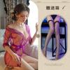 Ouça Incenso à Noite, Camisola Transparente de Tule Tentação, Pijama Sexy de Renda, Xale, Roupão de Banho de Rede, Conjunto de Uniforme
