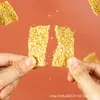 3 Suministro equipo de procesamiento de costra de arroz inflado con pimienta máquina de producción de costra de arroz de mijo para el ocio