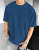 2025 Europeo y Americano Transfronterizo para Hombre Nuevo Estilo Color Sólido Casual Moda Tendencia Cuello Redondo Manga Larga Sudadera con Capucha Ropa de Hombre Gris Negro