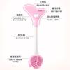 Nuevo Cepillo Limpiador Facial Cepillo de Arcilla de Belleza Herramientas de Belleza DIY Bisel para Pestañas Cepillo Limpiador de Silicona de Doble Propósito