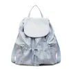 Mochila Escolar Casual Yuezi de Grande Capacidade para Estudantes Novo Estilo 2026 Mochila com Lantejoulas de Estrela Simples Mochila de Viagem Fashion