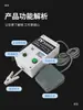 Máquina retorcedora de cables multifuncional, máquina enrolladora de cables blindados, se puede ajustar para rotación hacia adelante y hacia atrás, máquina retorcedora de cables eléctricos pequeña, máquina enrolladora