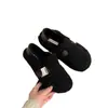 Zapatos Peludos de Moda para Mujer Ropa de Exterior 2026 Nuevo Otoño/Invierno Mocasines con Plus de Terciopelo Slip-on Versátiles Suaves Cómodos Zapatos de Algodón