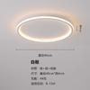 Full Spectrum Nordic Master Bedroom Light Simples Moderno LED Ceiling Light Room Novo Minimalista Ultra Fino Internet Celebrity Lamps