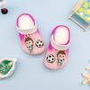 OVERUsando Cool Flash Suela Gruesa Antideslizante Luminoso Zapatos de Cueva Dibujos Animados Trapos de Fútbol Moda Zapatillas Baotou