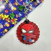 Llavero Giratorio de Merchandising de Película de Héroes Llavero Metálico de Dibujos Animados para Coche Colgante Accesorio para Bolso