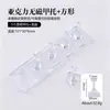 Soporte para uñas japonés para práctica de arte de uñas, soporte para uñas con base de diamante, piezas de arcilla para uñas, estante de práctica para exhibición de trabajos de arte de uñas de barro