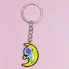 Chaveiro Pingente Pvc Espaço Desenho Animado Pingente para Mochila Escolar de Estudante Decoração de Chaveiro Astronauta Pronto para Venda