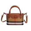 Bolso Listo para Cruzar la Frontera de Cuadros Clásicos para Mujer 2025 Nuevo Bolso de Hombro Cruzado para Mujer Bolso Tipo Dumpling de Alta Gama
