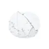 Cristal Natural Pedra Bruta Folha de Ágata Pedra de Energia Folha Conformada Escritório Oval Pedra para Resolver Preocupações Chip de Água Atacado