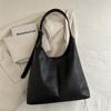 Bolso de Mano de Moda Estilo Hong Kong para Mujer 2025 Nuevo Bolso de Hombro Retro Texturizado Bolso Tote Cubo de Verano para Viajar