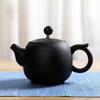 Cerámica Negra Madera Maciza Ajuste Lado a Lado Taza Juego de Té Individual Hogar Retro Estilo Chino Taza Uniforme Mar de Té Juego de Té Kung Fu Accesorios
