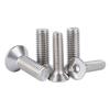 Tornillo hexagonal de cabeza avellanada de acero inoxidable 316 DIN7991, perno de cabeza plana estándar, venta al por mayor, M2M3M4M5-M16
