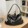 Bolsa Transfronteriza de Gran Capacidad para Mujer Nuevo Estilo 2026 Moderna Simple Casual Ligera de Hombro Único para el Hombro Bolso Cruzado para Viajes