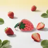 Bolsa Chaveira de Cereja Fofa para Mulheres, Mini Bolsa de Armazenamento com Pingente, Porta-Moedas com Zíper Estilo Fresco, Bolsa de Frutas Leve e Fashion