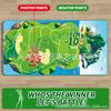 Nueva Alfombra de Golpeo de Golf Transfronteriza Alfombra de Juego de Golf Ocio Juego de Golf Familiar Juguetes Venta al por Mayor