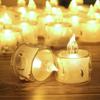 Vela LED Electrónica Lámpara Romántica Cumpleaños Propuesta Expresión Decoración Creativa Escena Camping Noche Lámpara de Atmósfera