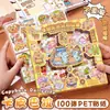 Manual de Capibara Pegatina para Mascotas Caja de Regalo Guka Pegatina Decorativa Estéreo Patrón Pequeño Estilo Antiguo Niña y Niños