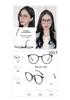 Gafas de marco de pegamento de oro TR90 Explosions moda tendencia para hombres y mujeres decoración gafas versátiles café grande comercio exterior 1017