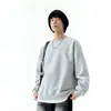 Ropa para Hombre Fengshe / Sudadera Pesada de Cuello Redondo para Hombres y Mujeres, Nueva Marca de Moda Otoño 2026 Corte Holgado Estilo Ins Top para Pareja