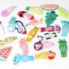 Tocado Corea del Sur femenino creativo fruta animal pasador color caricatura BB clip lindo pasador para niños flequillo clip lateral