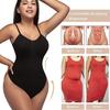 Camisola Moldeadora Transfronteriza de Venta Caliente en Aliexpress con Soporte para Brazos, Control de Abdomen, Estilo Triángulo, Cierre Frontal, Entrepierna Abierta, Lencería Sexy