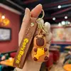Llavero Colgante de Capibara Grande Transfronterizo Dibujo Animado Accesorio para Mochila Decoración para Mochila de Pareja Pequeño Regalo