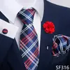Venta Caliente Transfronteriza para Hombre Negocios Gama Alta Corbata Formal de Bolsillo para Negocios Set de Corbata 8cm Grande Suministro Listo