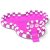 Trampolín Acuático Inflable de Moda Piscina de Granja con Lona Nube de Rebote de Presión de Agua Inflable Interior Atracción Bolsa de Agua Trampolín de Presión de Agua