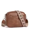 Bolso bandolera multifuncional de moda para mujer, superventas de Amazon, pequeño bolso cuadrado de cuero, bandolera, cartera, correa de hombro ajustable