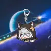 Honkai: Chaveiro Acrílico de Mercadoria Star Rail - Xiah Die, Yin Yue, Liuying, Bosha, Pingente Jinhuohuo