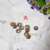 Ojos de muñeca accesorios diy caricatura comercial diez mil espiral hecho a mano accesorios negros material de lana joyería diy