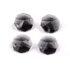 Accesorios para lámparas de cristal bola de cristal 14MM doble agujero cuentas octogonales accesorios de decoración de boda de cristal cuentas sueltas fondo de techo
