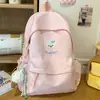Mochila para Niña Estilo Curativo Cachorro Lindo Azul Leche Mate, Estilo Dulce y Adorable de Mejor Amiga para Viajes y Compras