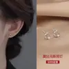 Prata Esterlina S999 Cuidado com o Furo da Orelha Brincos de Prata Studs para Mulheres Cuidado com o Furo da Orelha Dormir Sem Remover Brincos Studs de Cartilagem da Orelha 2026 Novo Mais Vendido Brinco