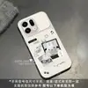 Adecuado para funda de teléfono oppofindx9pro estilo coreano x8s+ borde completo 2026 nuevo modelo 0p marco de fotos de lunares conejito
