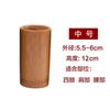 Fábrica direta carbonizado jarra de bambu ventosa tubo de bambu máquina ventosa tubo de sucção de bambu produtos de bambu atacado