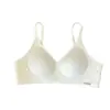Ropa Interior Invisible con Tirantes Finos, Tiras de Gel Sin Costuras, Soporte Suave, Lencería con Sensación de Segunda Piel, Anticaída, Copas Fijas