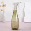 Frasco Spray Platina para Salão de Cabeleireiro, Frasco Spray Plástico para Uso Doméstico, Névoa Fina para Hidratação, Frasco Spray para Salões de Cabeleireiro
